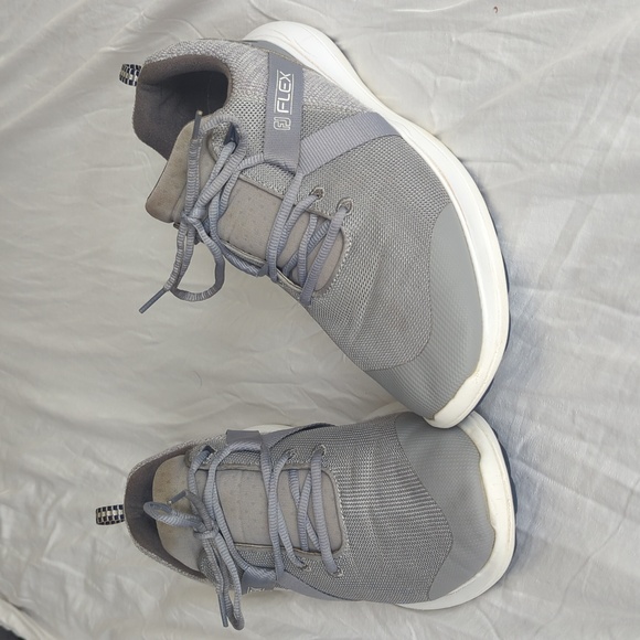 FootJoy FJ Flex Men's Gray Golf Shoes - Picture 1 of 12